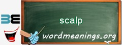 WordMeaning blackboard for scalp